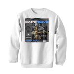 Air Jordan 1 "UNC Toe" | illcurrency White T-Shirt (EXPENSIVE LIVELIHOOD)