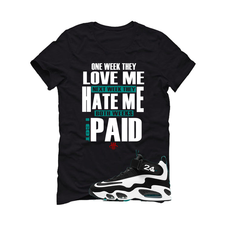 Nike Air Griffey Max 1 Freshwater Matching T-Shirt, Sweatshirts, & Hoodies Black T-Shirt (Paid)| illcurrency