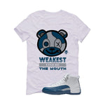 Air Jordan 12 French Blue White T-Shirt (Weakest Link)| illcurrency