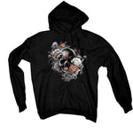 Air Jordan 3 Retro “Fear” | illcurrency Black T-Shirt (Magical Rose)