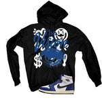 Air Jordan 1 Rare Air Deep Royal Blue Black T-Shirt (The Vision)| illcurrency