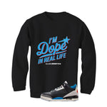 Air Jordan 3 OG Rare Air Black T-Shirt (DOPE)| illcurrency