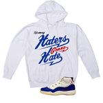 Air Jordan 11 Rare Air Matching T-Shirt, Sweatshirts & Hoodies White T-Shirt (Haters gonna hate)| illcurrency