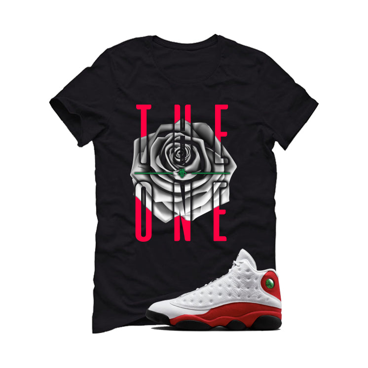 Air Jordan 13 Chicago Matching T-Shirt, Sweatshirts & Hoodies Black T-Shirt (The One)| illcurrency
