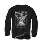 NIKE FOAMPOSITE ONE CARBON FIBER Matching T-Shirt, Sweatshirts & Hoodies Black T-Shirt (Holy Child)| illcurrency