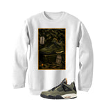 Undefeated x Air Jordan 4 White T-Shirt (Represent)| illcurrency