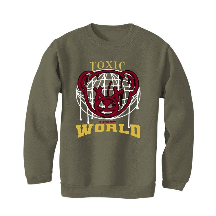 Air Jordan 1 Low OG "Year of the Dragon" | illcurrency Military Green T-Shirt (Toxic World)