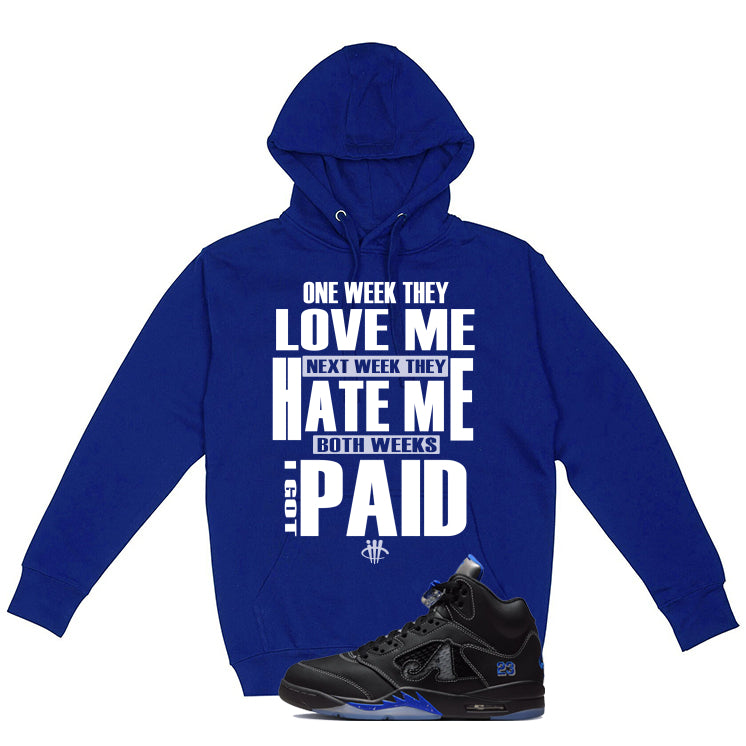 Awake NY x Air Jordan 5 Racer Blue Royal Blue T-Shirt (Paid)| illcurrency