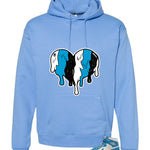 Air Jordan 1 High OG UNC Reimagined Carolina Blue T-Shirt (Heart)| illcurrency
