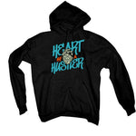 Nike Dunk Low “Miami Dolphins” | illcurrency Black T-Shirt (heart of a hustle)