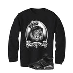 Air Jordan 6 Cap and Gown Matching T-Shirt, Sweatshirts & Hoodies Black T-Shirt (A Kings Life)| illcurrency