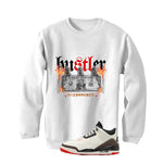 Air Jordan 3 OG World’s Best Dad Matching T-Shirt, Sweatshirts, & Hoodies White T-Shirt (See No Evil Hustler)| illcurrency
