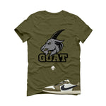 Air Jordan 1 Low OG Medium Olive Matching T-Shirt, Sweatshirts & Hoodies Military Green T-Shirt (Goat)| illcurrency