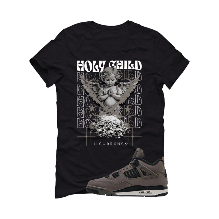Air Jordan 4 Cave Stone Black T-Shirt (Holy Child)| illcurrency