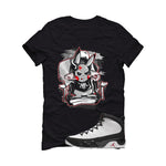 Air Jordan 9 OG Space Jam Matching T-Shirt Black T-Shirt (Mad Gamer)| illcurrency