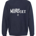 Air Jordan 5 Georgetown Navy Blue T-Shirt (Millionaire Mindset)