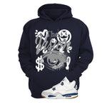 Nike SB x Air Jordan 4 Navy Navy Blue T-Shirt (The Vision)| illcurrency