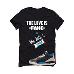 Air Jordan 3 OG Rare Air Black T-Shirt (Love is Fake)| illcurrency