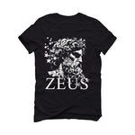 Air Jordan 4 Black Cat Matching T-Shirt, Sweatshirts & Hoodies Black T-Shirt (Zeus)| illcurrency