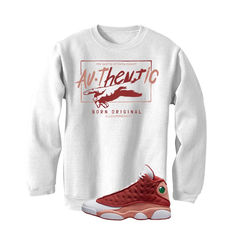 Air Jordan 13 Dune Red White T-Shirt (Authentic)| illcurrency