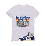 Air Jordan 1 Rare Air Deep Royal Blue White T-Shirt (See No Evil Hustler)| illcurrency