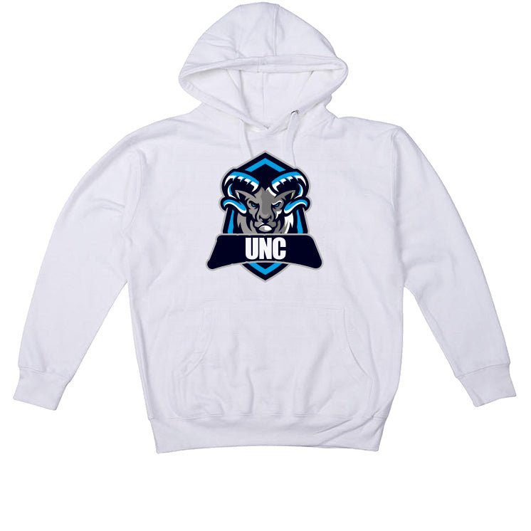 Air Jordan 1 "UNC Toe" | illcurrency White T-Shirt (RAMMED HEAD)