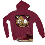 Air Jordan 3 OG Bin 23 Matching T-Shirt Maroon T-Shirt (Stitched Up Teddy)| illcurrency