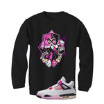 Air Jordan 4 Comic Matching T-Shirt Black T-Shirt (Jack in a Box)| illcurrency