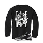 Air Jordan 3 “Green Glow” | illcurrency Black T-Shirt (The One)