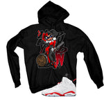 Air Jordan 6 White Infrared Matching T-Shirt Hey Puddin!!