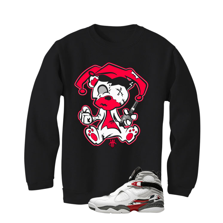 Air Jordan 8 Bugs Bunny Matching T-Shirt, Sweatshirts & Hoodies Black T-Shirt (Teddy Joker)| illcurrency