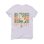 Air Jordan 1 High OG Craft “Celadon” | illcurrency White T-Shirt (Blessed not lucky)