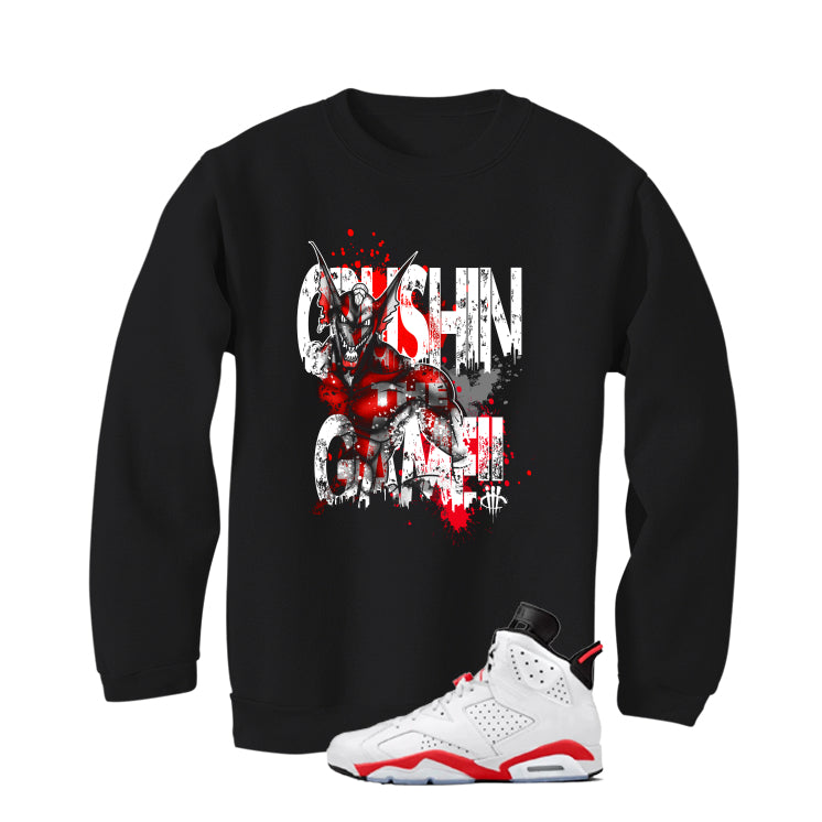 Air Jordan 6 White Infrared Matching T-Shirt Crushin the Game