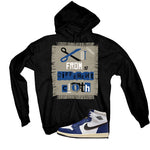 Air Jordan 1 Rare Air Deep Royal Blue Black T-Shirt (Cut from a different cloth)| illcurrency