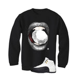 Air Jordan 12 Taxi Matching T-Shirt, Sweatshirts & Hoodies Black T-Shirt (Diamond)| illcurrency
