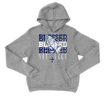 AIR JORDAN 3 “WHITE NAVY”| ILLCURRENCY Grey T-Shirt (Blessed not lucky)