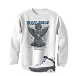 Air Jordan 9 Flint Grey Matching T-Shirt, Sweatshirts & Hoodies White T-Shirt (Holy Child)| illcurrency