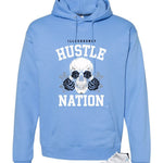 Air Jordan 11 Legend Blue Carolina Blue T-Shirt (Hustle Nation)| illcurrency