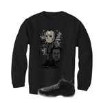 NIKE FOAMPOSITE ONE CARBON FIBER Matching T-Shirt, Sweatshirts & Hoodies Black T-Shirt (Jason)| illcurrency