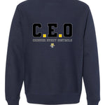 Nike Dunk Low “Michigan” | illcurrency Navy Blue T-Shirt (CEO)