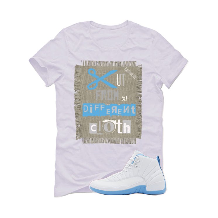 Air Jordan 12 Melo White T-Shirt (Cut from a different cloth)| illcurrency