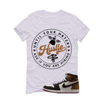 Air Jordan 1 High OG Love The Game Matching T-Shirt White T-Shirt (Haters Catch Up)| illcurrency