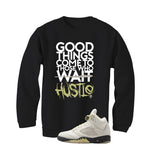Air Jordan 5 WMNS Luminous Green Black T-Shirt (Good Things)| illcurrency