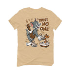 Air Jordan 3 "Palomino" | illcurrency Tan T-Shirt (TRUST NO ONE)