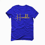 AIR JORDAN 14 LANEY |ILLCURRENCY Royal Blue T-Shirt (Stay Humble)