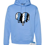Air Jordan 17 Low University Blue Carolina Blue T-Shirt (Heart)| illcurrency