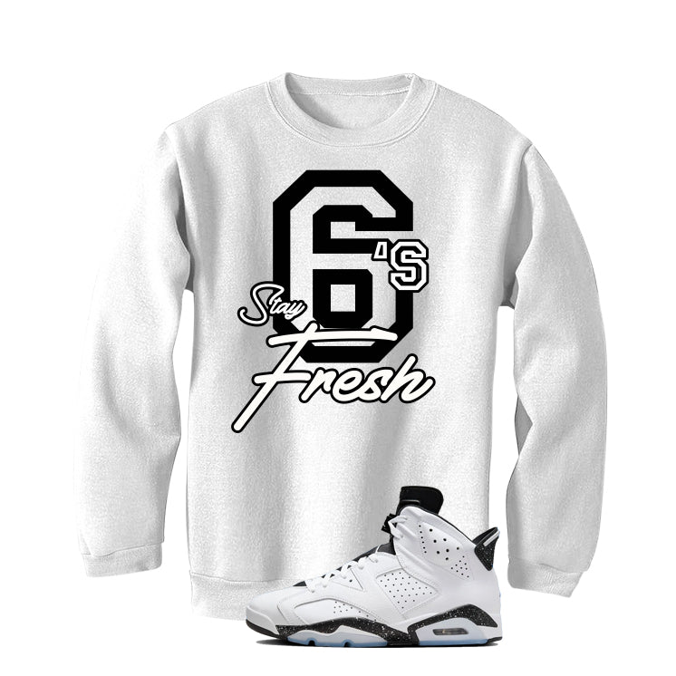 Air Jordan 6 Reverse Oreo White T-Shirt (Stay Fresh)| illcurrency