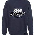 Air Jordan 1 High OG Midnight Navy Navy Blue T-Shirt (keep Going)| illcurrency