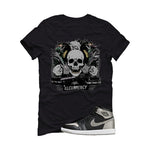 Air Jordan 1 High OG WMNS Satin Shadow Black T-Shirt (Vintage Illcurrency)| illcurrency