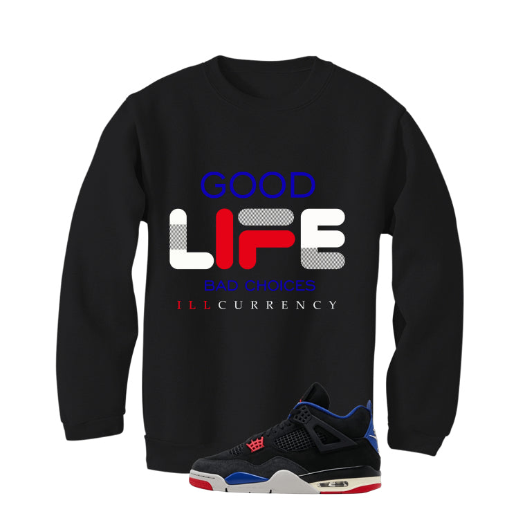 Air Jordan 4 Rare Air Black T-Shirt (Bad Choices)| illcurrency